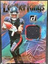 Bijan Robinson 2023 Panini Donruss Football Leather Kings Patch /399 #LK-4