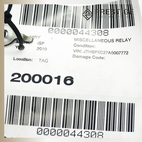 2008-2012 LEXUS IS-F IS250 IS350 Smart Door Control Keyless Receiver 89740-53030 - Picture 5 of 5