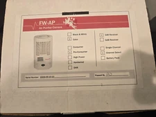 Security Camera Honeywell Air Purifier  ProComsumer FW-AP 3db Channel Select