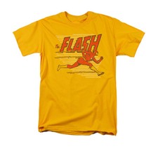 THE FLASH SPEED LINES Licensed Adult Men's Graphic Tee Shirt SM-3XL