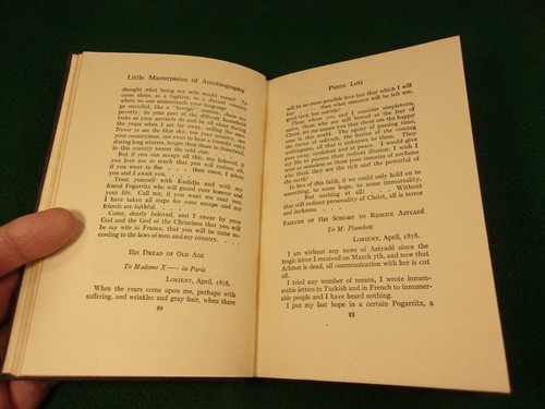 LOT OF FOUR LITTLE ANTIQUE BOOKS: AUTOBIOGRAPHY; SEEING EUROPE W/FAMOUS AUTHORS - Picture 8 of 24