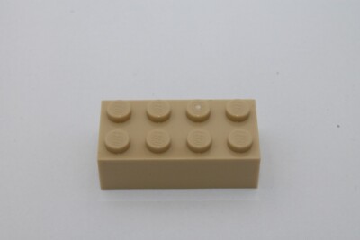 Lego 10x Basic Steine 2x4 bricks 3001 beige tan