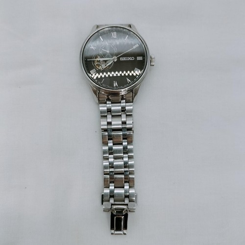 SEIKO Presage SARY093 4R39-00W0 Automatic Black Men's Watch Used JAPAN - Picture 9 of 11