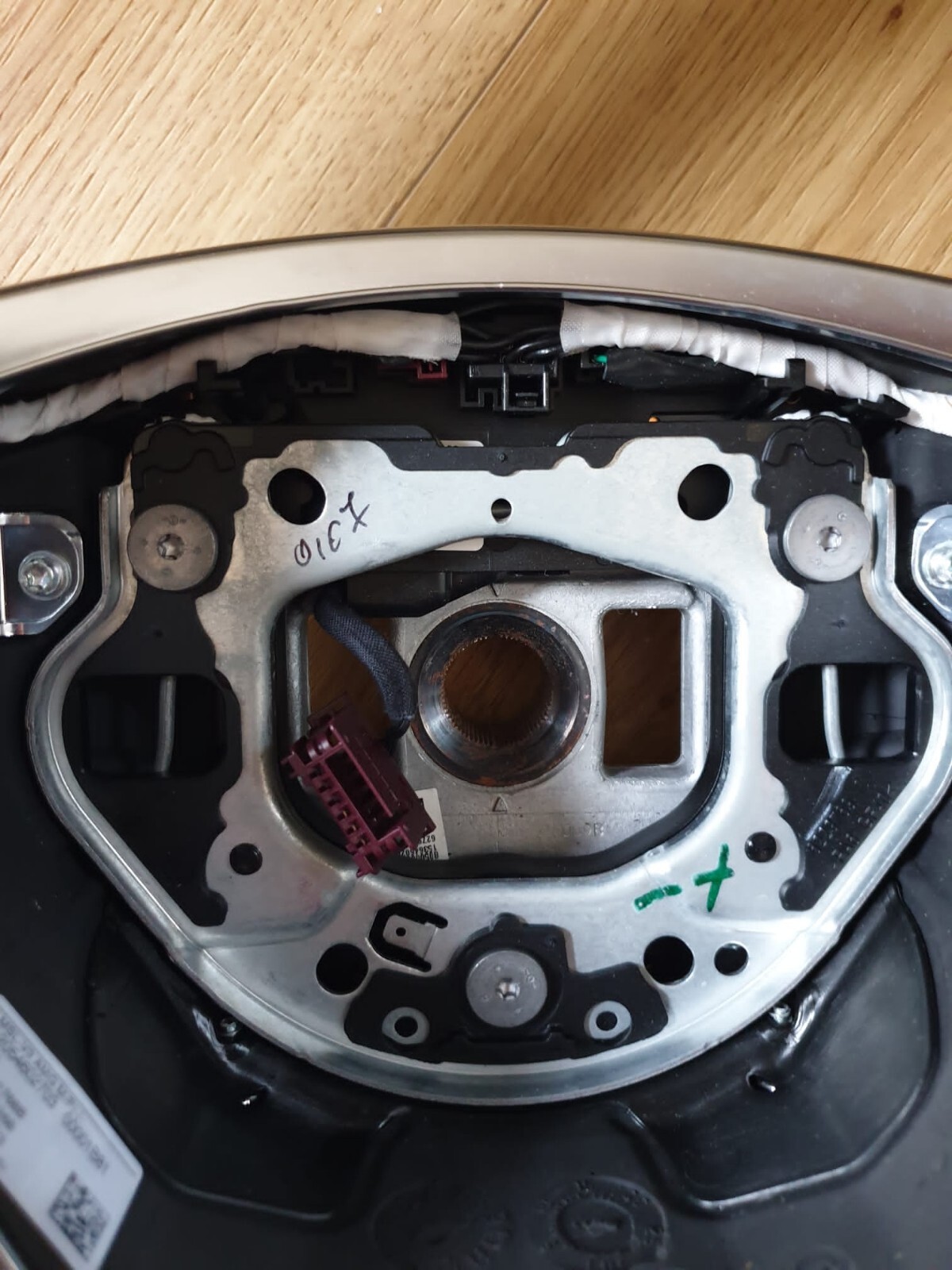 2015 Mercedes-Benz C-class W205 AMG Steering Wheel Alcantara 
