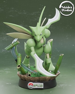 Pokemon Figur Insecator (Scyther), 204mm, unbemalt unmontiert 3D Print