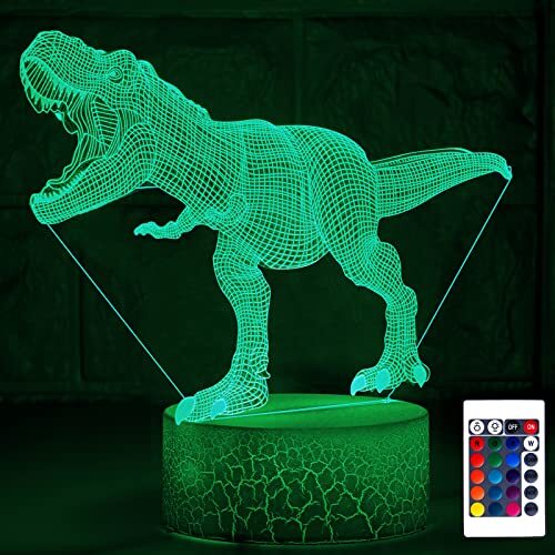 Dinosaur Night Light Lamp for Kids Boys Nursery Room Decor