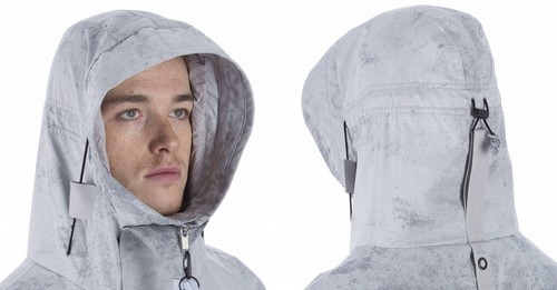 Mens ADIDAS CONSORTIUM x DAY ONE 3L Three-Layer Jacket Stonewashed DWR Coating M - Picture 4 of 24