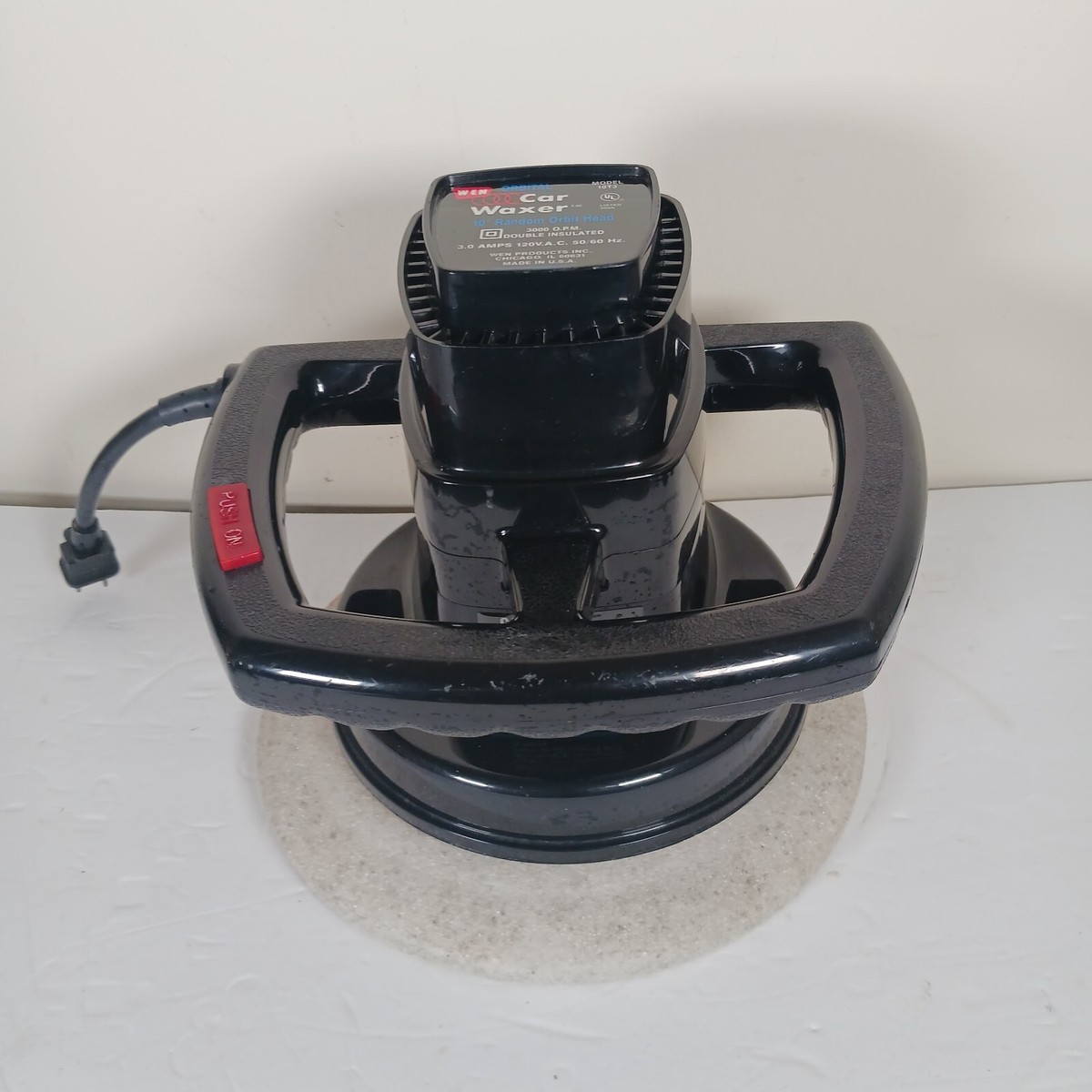 Vintage Wen 10” Random Orbit Head Car Waxer / Polisher.. Made in