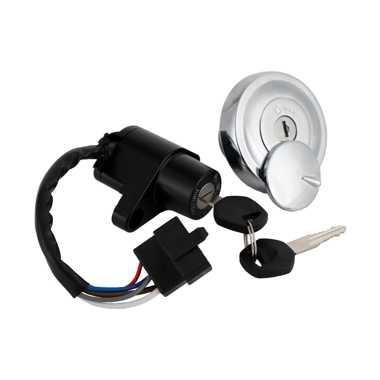Ignition Barrel Fuel Cap Keys For Kawasaki Vulcan 900 Classic Custon LT 06-22 V1