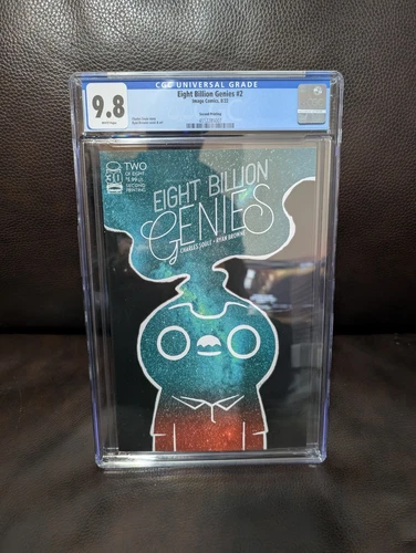 Eight Billion Genies #2 2nd Print CGC 9.8 Image Comics 2022