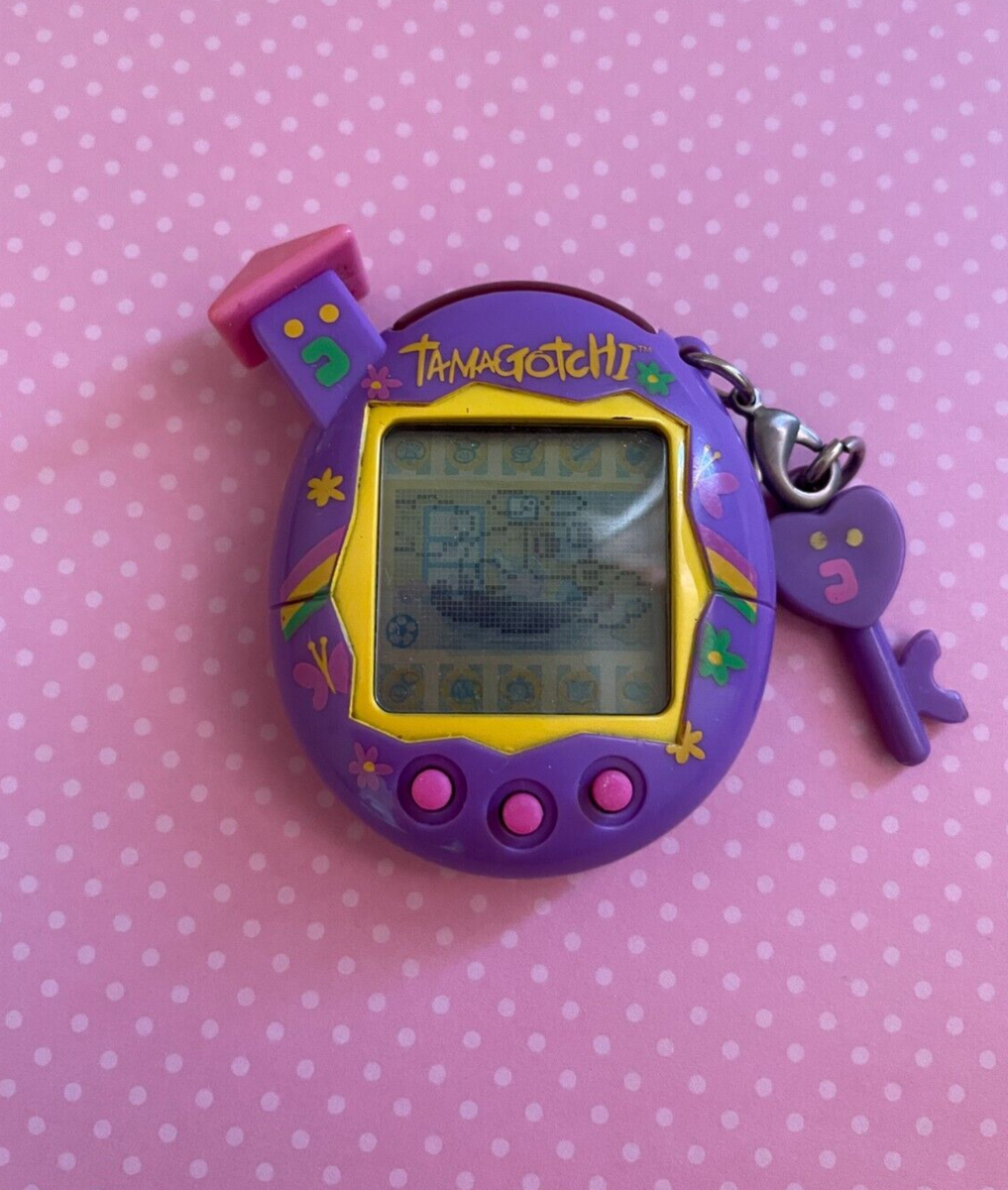 Tamagotchi Connection V5 Purple Butterfly meadows Rainbow