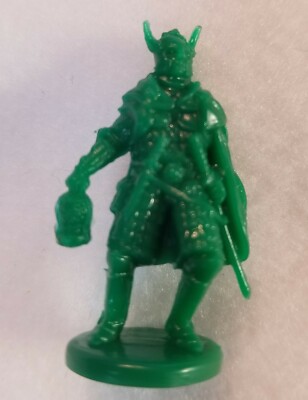 Key to the Kingdom Green Adventure Warrior Game Piece Vintage Replacement Part