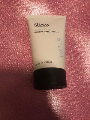 NEW AHAVA Dead Sea Water Mineral Hand Cream 1.3 oz/40 ml Travel Size