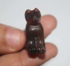 EGYCOM ANCIENT EGYPTIAN Baste Cat Bast Agate Pharoh Statue (HY)