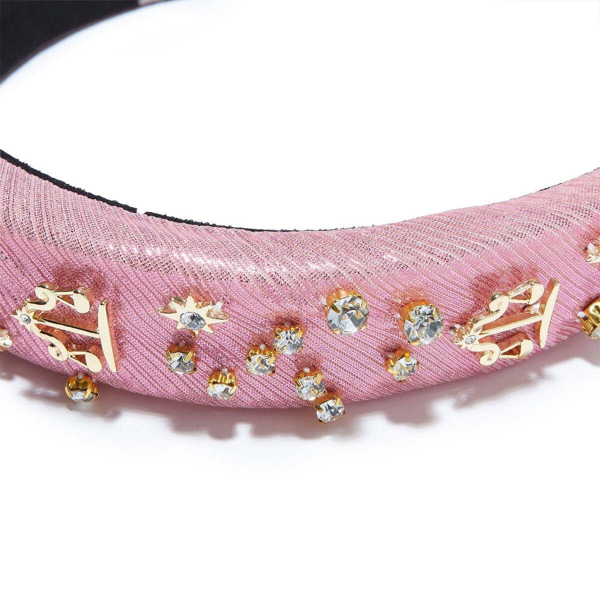 Lele Sadoughi Alice Headband NWT Rose Gold Zodiac Libra | eBay display picture 2
