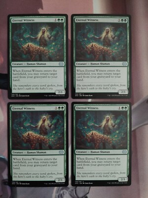 cards like eternal witness mtg Eternal Witness 4x *$10 Off Every $35 Sale!* Magic MTG Card - 2X2