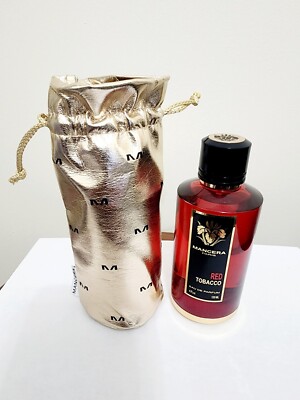red tobacco mancera tester MANCERA RED TOBACCO 4 FL.OZ 120 ML EDP SPRAY FOR UNISEX BRAND NEW WITHOUT  BOX