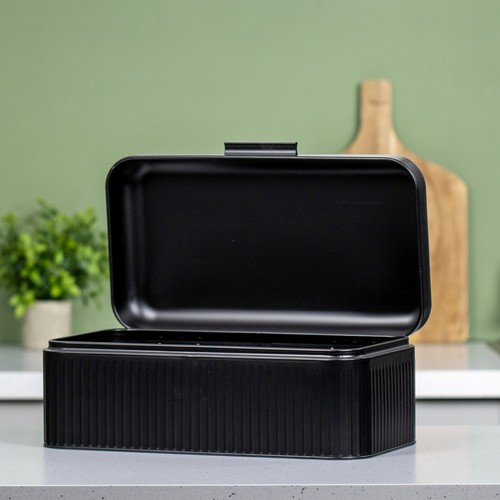 Blackmoor Callisto Tea, Coffee, Sugar, Bread Bin Storage Set / 4pc Rib Design - Picture 5 of 16