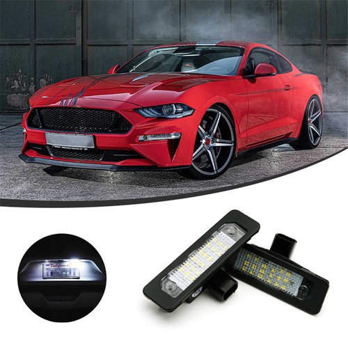 2Pcs Rear LED Number License Plate Light Lamps For Ford Mustang 2010-2014 12V - Picture 11 of 12