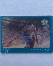 Kevin Garnett 1997 Upper Deck Diamond Vision #16 Watch Video