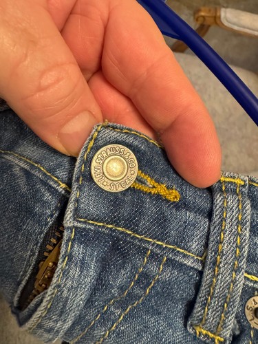 Levis 502 regular taper blue jeans, 10 regular 25 waist 25 length w/free ship! - Picture 4 of 11