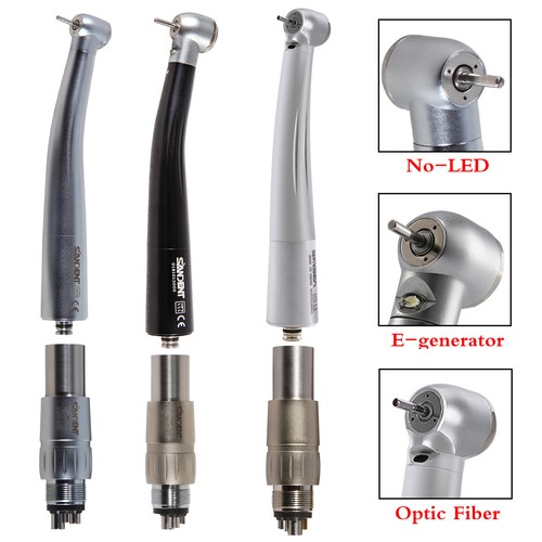 NSK Estilo Fibra Óptica Dental/LED E-generador Pieza de Mano Alta Velocidad Acoplador 6H/4H - Imagen 3 de 67