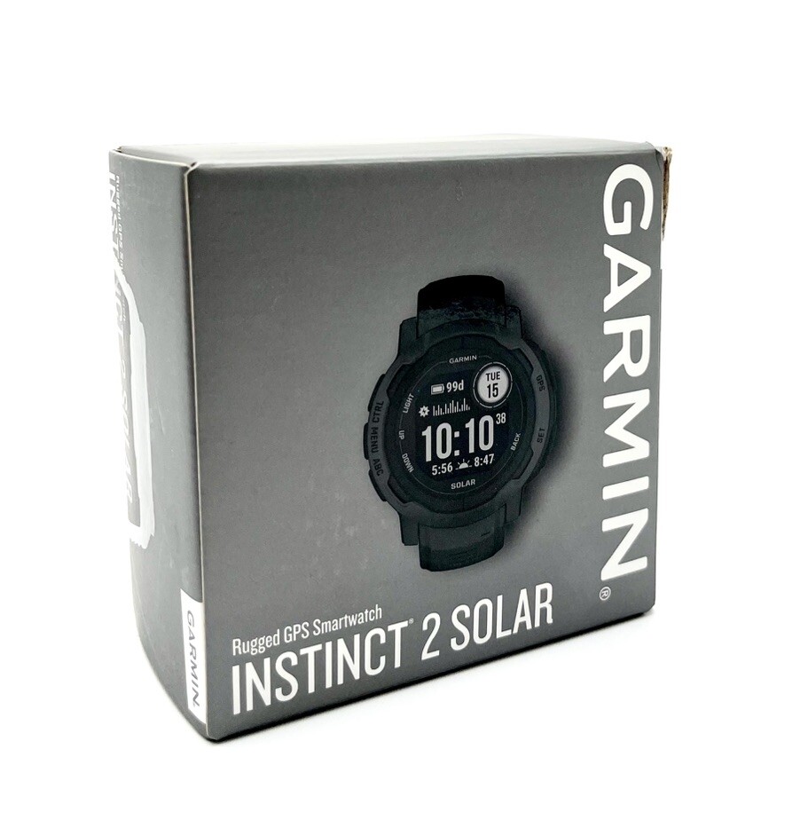 Garmin Instinct 2 Solar 45 mm Smartwatch Fiber-reinforced Polymer, Graphite