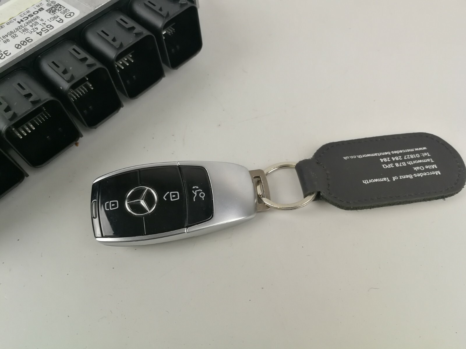 Mercedes Benz E Class W213 Engine Control Module ECM Key Fob Set 