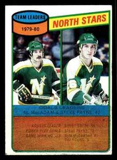 1980-81 Topps #139 Al MacAdam / Steve Payne - Minnesota North Stars (MARKED)