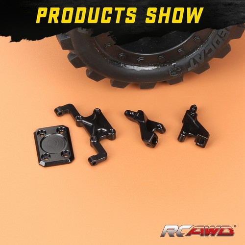 RCAWD Alloy Shell Body Post Rear Hinge Mount Set For Axial 1/24 SCX24 Crawlers - Picture 10 of 13