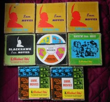 LOT of 8 Blackhawk Films. Oldies: Tom Mix, Stan Laurel, Disney