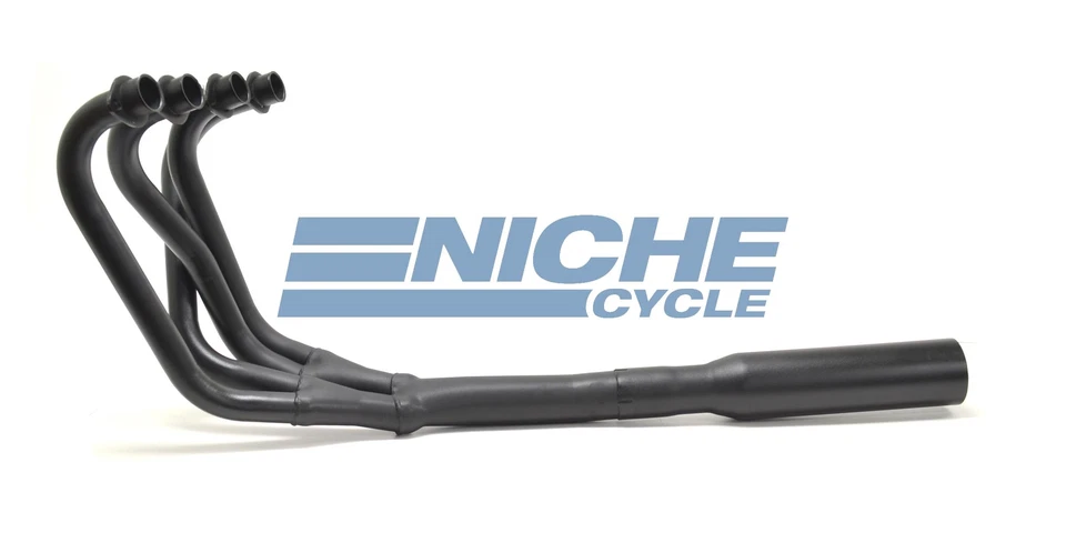 Sistema de escape de bote Suzuki GS750/850 Tri-Y 4 en 2 a 1 Foto 2 de 4