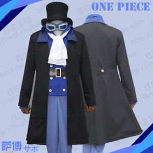 New One Piece Sabo Uniform Suit Whole Set Cosplay Costume Custom Made Ebay