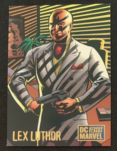 1995 MARVEL VS DC IMPACT BATTLE HOLO F/X INSERT BASE SET CARD SINGLES YOU CHOOSE - Picture 46 of 82