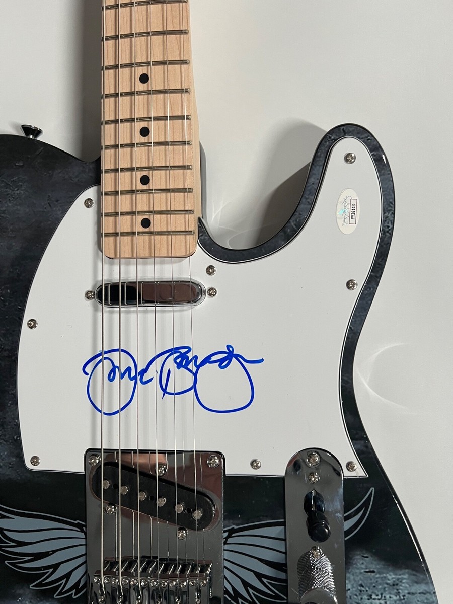 Jon Bon Jovi JSA Autograph Signed Fender Squier Telecaster Guitar