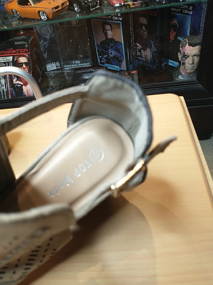 Top Moda Mujer Marrón Gamuza Talla 7.5. Usado Foto 4 de 4