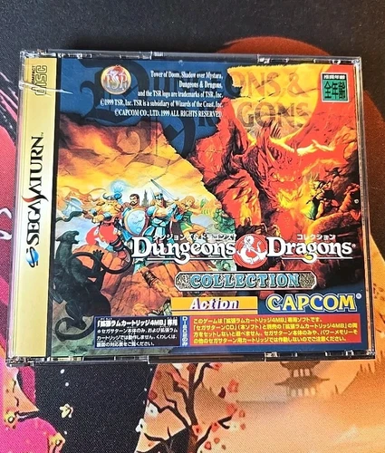Dungeons and Dragons Collection DISC 2 Only NO DISC 1. Sega Saturn SS Used Japan