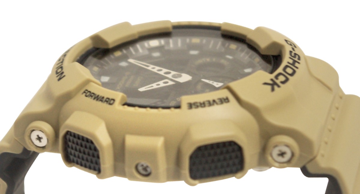 CASIO Gショック GA-100L-8A 海外モデル GA100L-8A | G-SHOCK Analog Digital Bi-Color Molding Watch