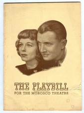 Vintage 1944 The VOICE of the TURTLE at MOROSCO Theatre PLAYBILL! Original Cast!