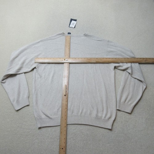 Jersey IZOD de Colección para Hombres 2XL Gris Tejido Pullover Informal Golf Cuello Redondo Nuevo con Etiquetas - Imagen 3 de 7
