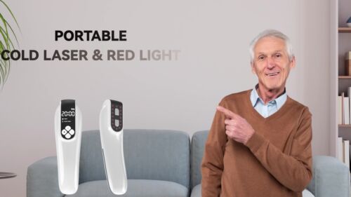 KTS Cold Laser Therapy for Human & Pets Red Light Physiotherapy for Pain Relief - Video 1 of 1