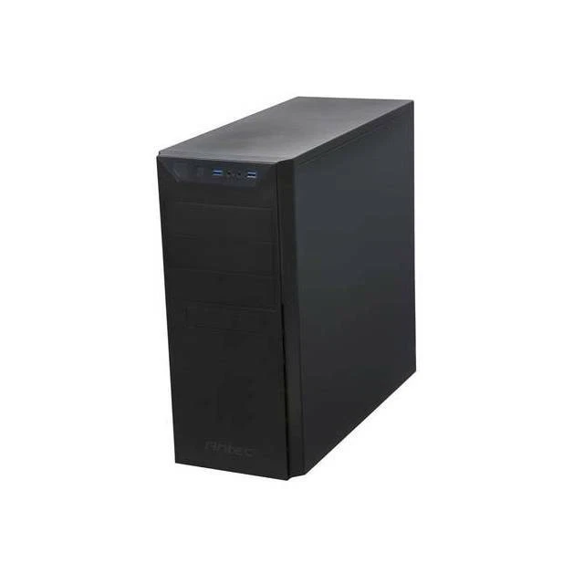 Antec VSK4000E-U3_US Black SGCC Steel ATX Mid Tower Computer Case - Image 2 of 4