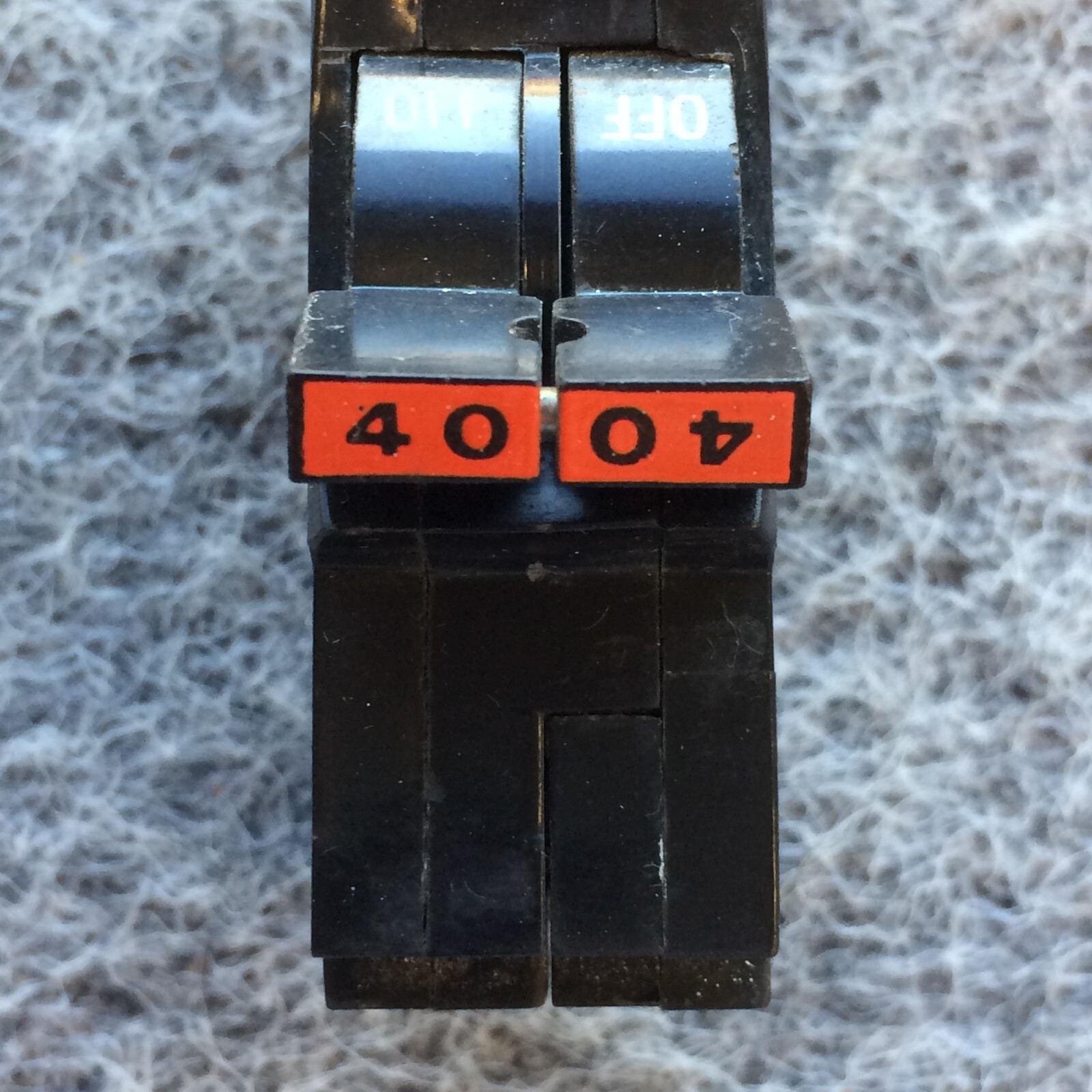 FPE Federal Pacific 40 Amp 2 Pole NC240 Stab-Lok Breaker Mini THIN NC *Fast Ship