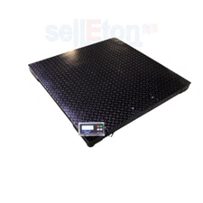 SellEton 40" x 40" Industrial Floor Scale With Printer Warehouse Pallet 1000 lbs