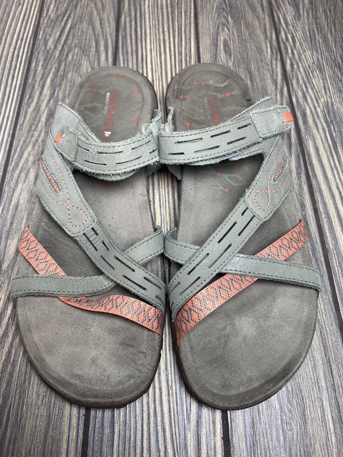 Sandali Merrell donna slip on con impugnatura selezionata taglia:8