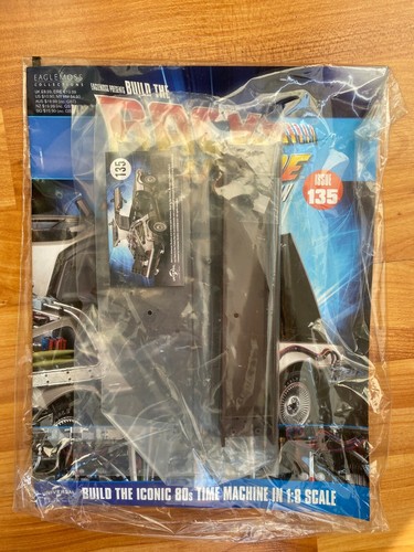 DeLorean BTTF Eaglemoss 1/8 – Packs 1 à 49 – Montée, Incomplète (tableau De Bord Fendu)