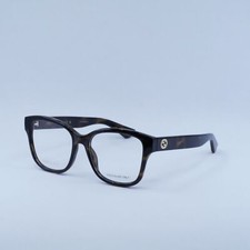 GUCCI GG1340O 002 Dark Havana 54mm Eyeglasses New Authentic
