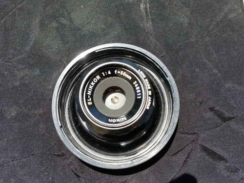 Nikon Lens Lense El-Nikkor 1:4 f=50mm 248511 Enlarger original plastic case Used - Picture 2 of 4
