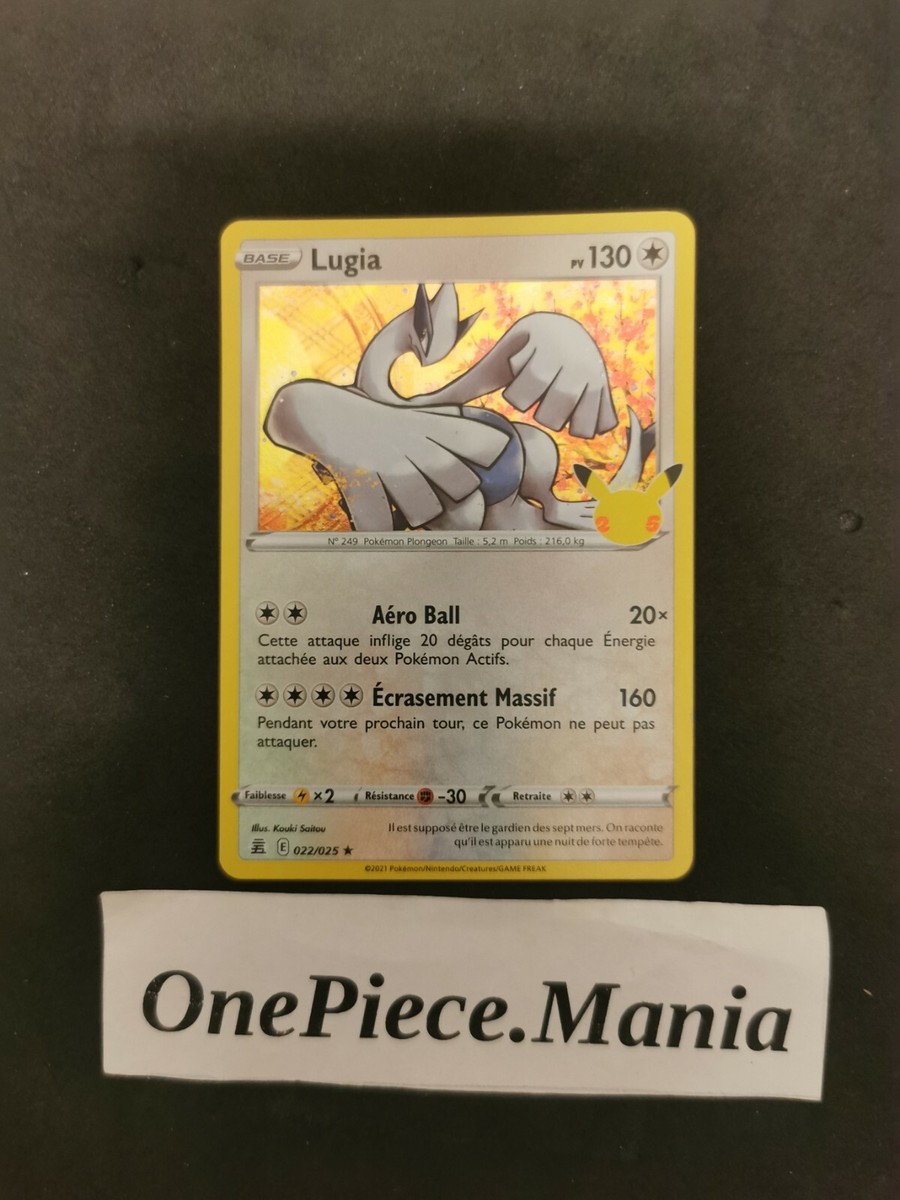 Pokemon Card Celebration 25 Years Lugia 022/025 25th Anniversary