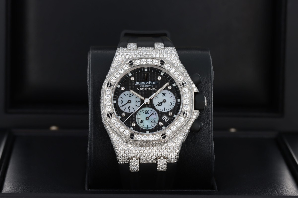 AP Royal Oak Lady Offshore La Boutique Diamond 100 Pieces 26036SK